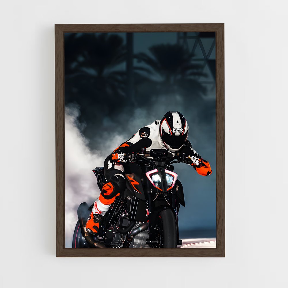 Poster impressionnant super duke r – affiche KTM Moto (vue 5)